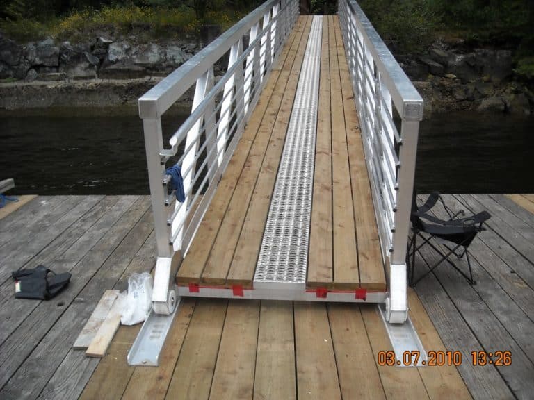 Fishtail Ramp Boat Ramp Construction Vancouver | Blue Water Systems